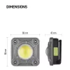 EMOS Akkumulátoros COB LED lámpa 1200lm, P4543