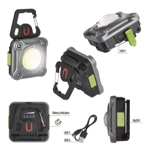 EMOS Akkumulátoros COB LED lámpa 1200lm, P4543