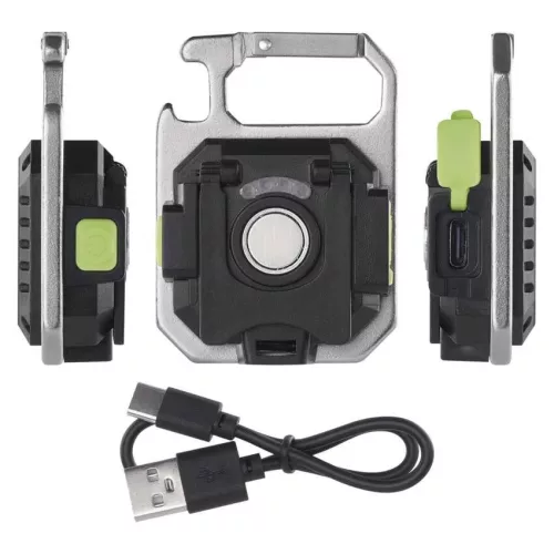 Emos P4714 Újratölthető mini LED-es zseblámpa - kulcstartó, 750 lm, kínáló dobozban