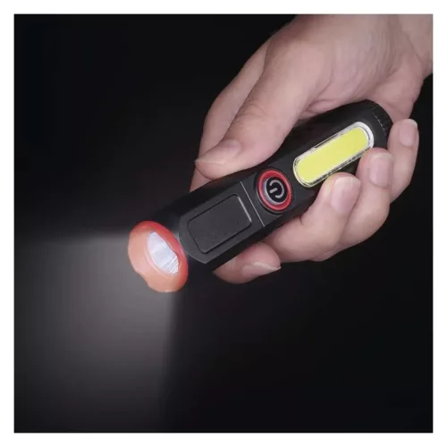 Emos P4720 LED-es újratölthető műanyag zseblámpa P4720, 120 lm, 10 PCS, display box