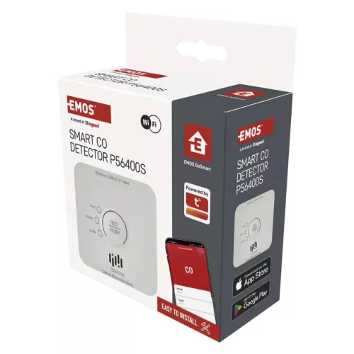 EMOS GoSmart Okos Szén-monoxid érzékelő TCS0101W wifivel (P56400S)