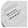 EMOS P56502 füstérzékelő és jelző. 85dB, 230V AC, további érzékelőkhöz csatlakoztatható (TSS890B-HI)