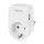 Logilink Aljzatadapter tartóval, 1x CEE 7/3 és 2x USB-A (PA0247)