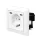 Logilink Fali aljzat, 1x CEE 7/3, 2x USB-C, 25 W, PD, beépítési mélység: 29.5 mm (PA0331)