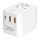 Logilink Univerzális utazó tápegység, 20 W (PD), 4x csatlakozók, tűzálló, fehér (PA0356)