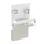 Logilink Perforált irodai tárolórendszer sínekkel, 55,7   17,2   74,5 cm, 26 kg-ig, fehér (PB0101)