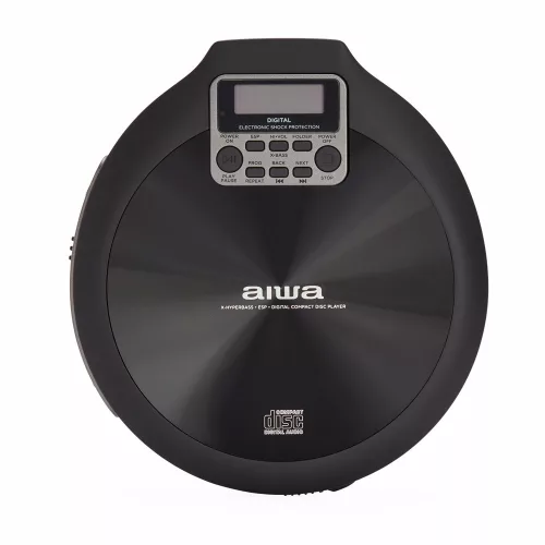 Aiwa PCD-810BK Hordozható CD-lejátszó – Klasszikus Zenehallgatás Modern Kényelemmel, fekete színben