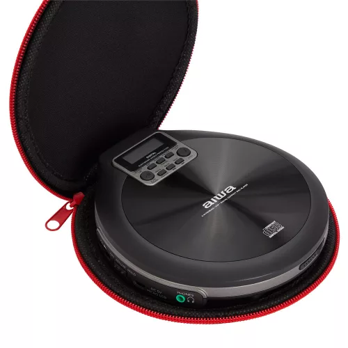 Aiwa PCD-810BK Hordozható CD-lejátszó – Klasszikus Zenehallgatás Modern Kényelemmel, fekete színben