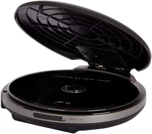 Aiwa PCP-850BK Hordozható MP3 Discman X-HyperBass és 50mp ESP védelemmel, fülhallgatóval és igényes tárolóval, fekete (PCP-850BK)