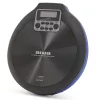 Aiwa PCP-850BL Hordozható MP3 Discman X-HyperBass és 50mp ESP védelemmel, fülhallgatóval és igényes tárolóval, kék (PCP-850BL)