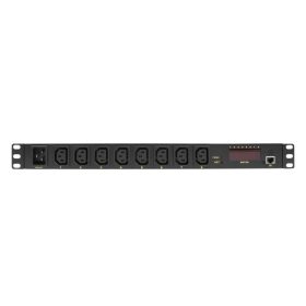   Logilink 19" IP-PDU 8-utas IEC320 C13, távoli hozzáféréssel (PDU8P01)