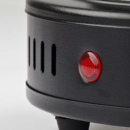 Girmi PE16 Piastra Hordozható, elektromos tűzhely öntöttvas 11 cm átmérőjű főzőlappal, 500W