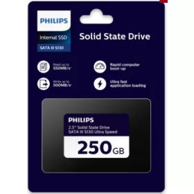   Philips S130 Ultra Speed belső SSD 2.5" SATA III - 250GB