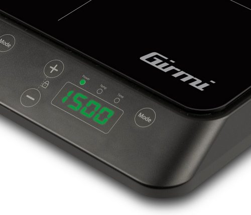 Girmi PI52 dupla indukciós főzőlap digitális kijelzővel, 3500 W teljesítménnyel és precíz hőszabályozással (PI5200)