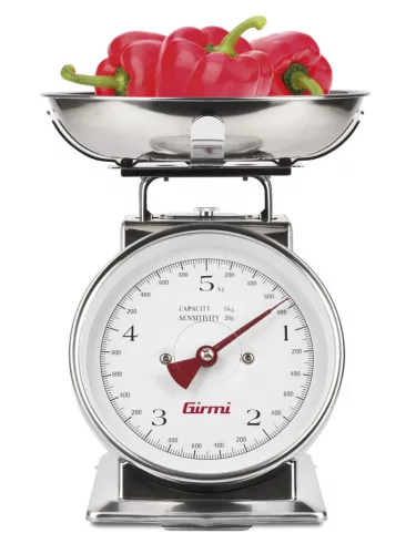 Girmi PS90 Konyhai mérleg, mechanikus kijelzővel, 5 kg-ig