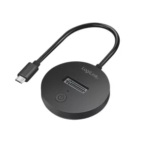   Logilink USB 3.2 Gen 2 gyorsport, 1 rekesz M.2 NVMe (PCIe) és SATA (NGFF) SSD-khez (QP0032)