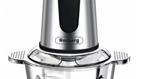 Rosberg R51111E aprító, 4 kés, üveg, 500W, 3L