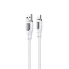 Remax RC-C113 Ruinay USB-C adat- és töltőkábel, gyorstöltés, 3A, 1m, fehér