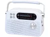 Trevi RDA 70 BR Klasszikus Retro FM/AM/SW rádió, Bluetooth-tal, USB és SD kártya bemenet, beépített akku, zöldes-kék szín (RDA70BR04)
