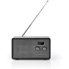 Nedis RDDB5110BK DAB/FM Asztali Rádió, 4,5W