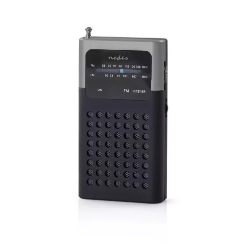 Nedis RDFM1100GY FM Zsebrádió 1,5W/2xAAA