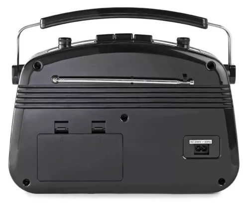 Nedis RDFM5000BK Retro asztali rádió, 4,5W