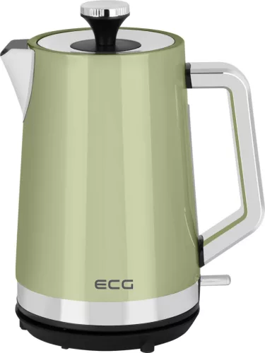 ECG RK 1766 Vintage Olive Elektromos vízforraló 1,7L, 2200W