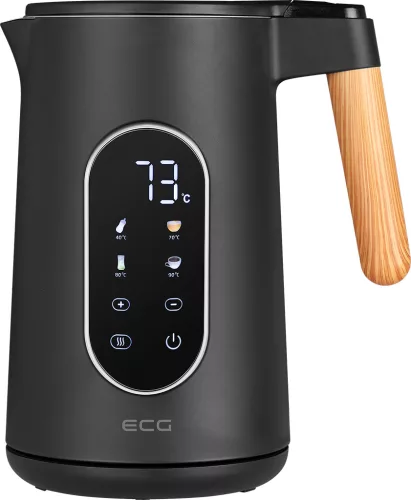 ECG RK 1799 Smart Black Elektromos vízforraló, 1700W