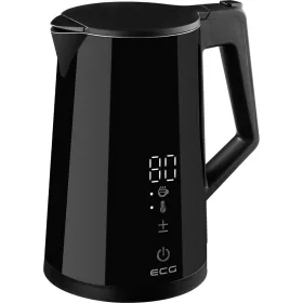   ECG RK 1893 Digitouch Black Duplafalú vízforraló hőfokszabályzóval, fekete