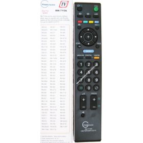 LCD RM-715A Sony Távvezérlő