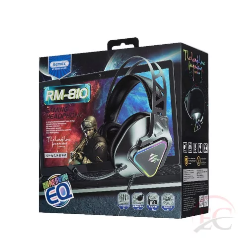 REMAX GAMING fejhallgató Wargod 7.1, RM-810 szürke