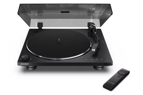 SHARP RP-TT100 Automatikus lemezjátszó Bluetooth kimenettel fekete