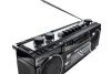 Trevi RR501 Hordozható kazettás rádió és MP3/USB lejátszó, Bluetooth funkcióval - fekete