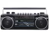 Trevi RR501 Hordozható kazettás rádió és MP3/USB lejátszó, Bluetooth funkcióval - fekete