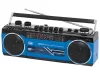 Trevi RR501 Hordozható kazettás rádió és MP3/USB lejátszó, Bluetooth funkcióval - kék