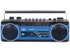Trevi RR501 Hordozható kazettás rádió és MP3/USB lejátszó, Bluetooth funkcióval - kék