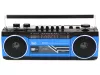 Trevi RR501 Hordozható kazettás rádió és MP3/USB lejátszó, Bluetooth funkcióval - kék
