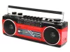 Trevi RR501 Hordozható kazettás rádió és MP3/USB lejátszó, Bluetooth funkcióval - piros