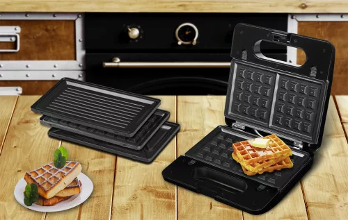 ECG S 3173 3in1 Triangle Szendvicssütő 3in1