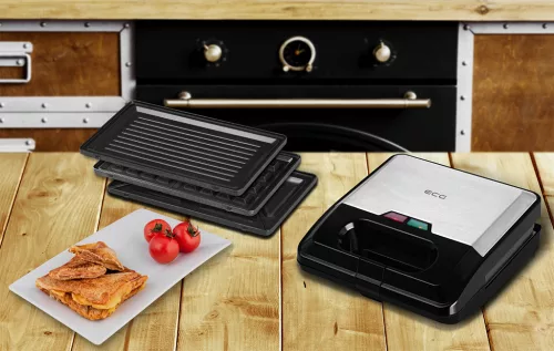 ECG S 3173 3in1 Triangle Szendvicssütő 3in1