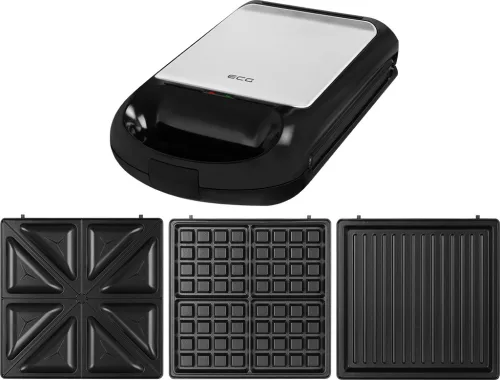 ECG S 4310 QUATTRE Szendvicssütő, 1200W