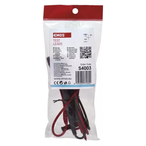 EMOS Multiméter mérőkábel készlet S4003