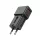 JELLICO univerzális utazó adapter S6 PD 25W 1xUSB-C + 1xUSB QC3.0, fekete