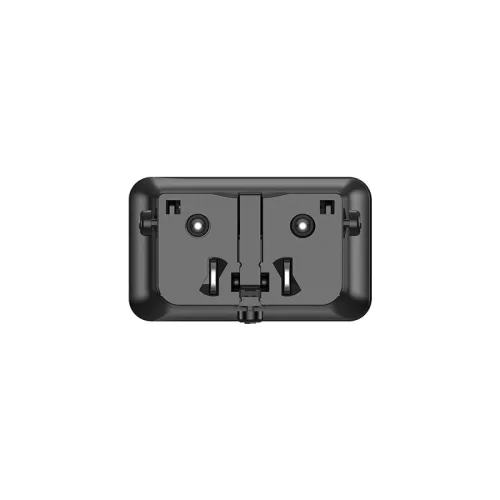 JELLICO univerzális utazó adapter S6 PD 25W 1xUSB-C + 1xUSB QC3.0, fekete