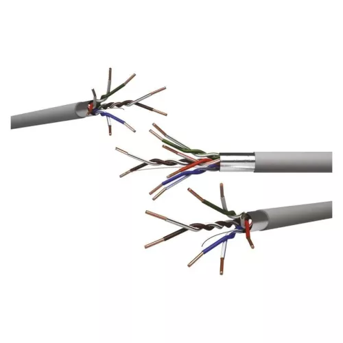EMOS S9221 FTP kábel CAT 5, réz, (Gigabit Ethernet) 305m