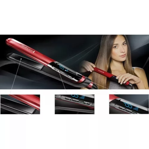 Remington S9600 hajsimító piros