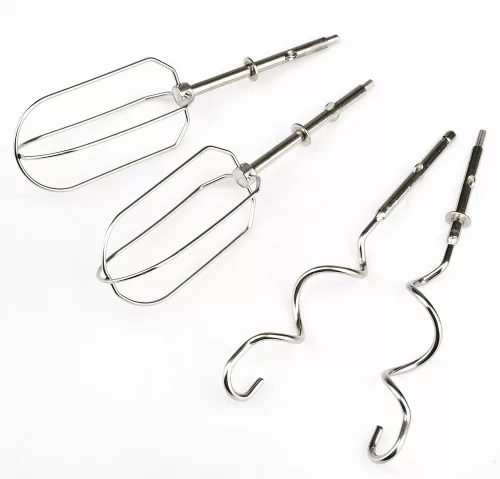 Girmi SB02 elektromos kézi mixer, 170 W teljesítmény, 5 sebességfokozat, TURBO funkció, rozsdamentes acél tartozékok, fehér/piros (SB0201)