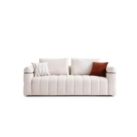   Delusso Chloe 3 személyes kanapé - Krém, SEA-C-3-CHLOE-20249