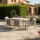 Delusso Perla 7 részes kültéri ebédlő szett - Beige, SEA-S-7-PERLA-20242