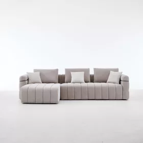   Delusso Amato 3 személyes sarokkanapé - Beige, SEA-S-AMATO-R-20242